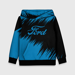Толстовка-худи детская Ford focus, цвет: 3D-черный