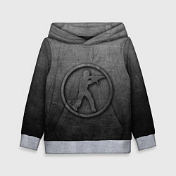 Детская толстовка Чугунный логотип Counter Strike