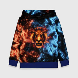 Детская толстовка Огонь и вода - лев