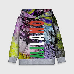 Детская толстовка Avant-garde color texture - Milano