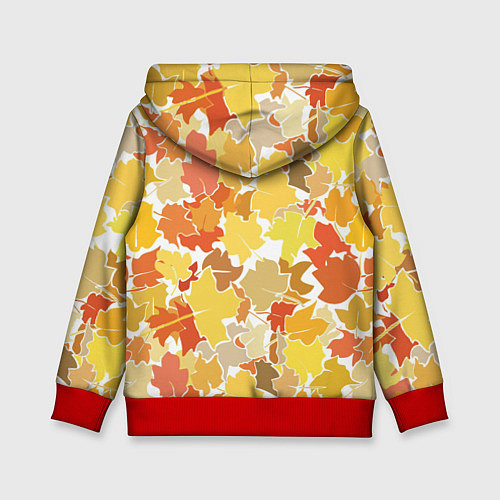 Детская толстовка Осенний дар / 3D-Красный – фото 2