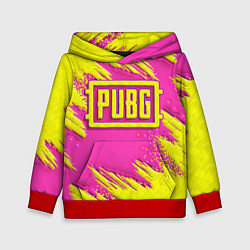 Детская толстовка PUBG yellow