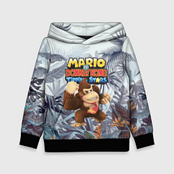 Толстовка-худи детская Mario Donkey Kong - Nintendo - Gorilla, цвет: 3D-черный