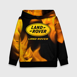 Детская толстовка Land Rover - gold gradient