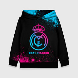 Детская толстовка Real Madrid - neon gradient