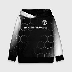 Детская толстовка Manchester United sport на темном фоне: символ све