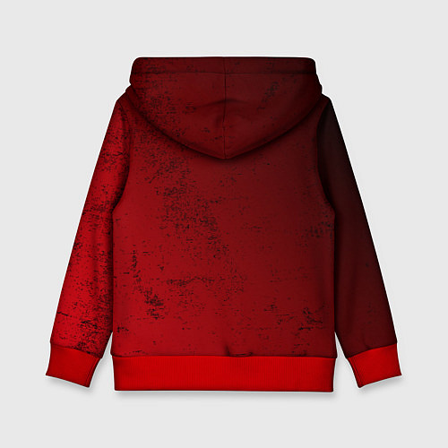 Детская толстовка Зона Кикбоксинга / 3D-Красный – фото 2