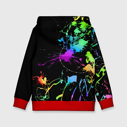 Детская толстовка Sonic Exe - Hedgehog - video game / 3D-Красный – фото 2