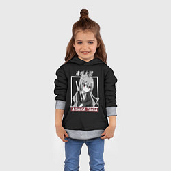 Толстовка-худи детская ToraDora Aisaka Taiga, цвет: 3D-меланж — фото 2