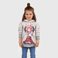 Толстовка-худи детская Sweet Iroha Tamaki - Записи о магии Девочка-волшеб, цвет: 3D-меланж — фото 2