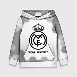 Детская толстовка Real Madrid sport на светлом фоне