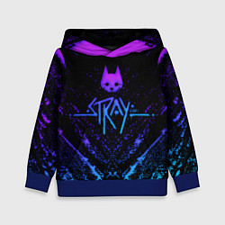 Детская толстовка Stray neon paint splashes