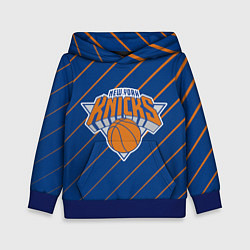 Толстовка-худи детская Нью-Йорк Никс - НБА, цвет: 3D-синий