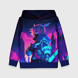 Детская толстовка Cyber boy Genshin