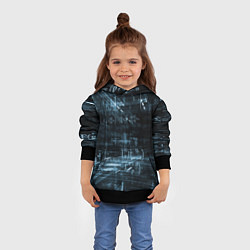 Толстовка-худи детская Формулы подсказки, цвет: 3D-черный — фото 2