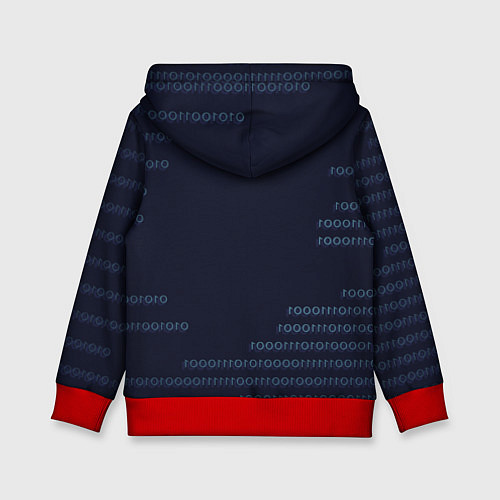 Детская толстовка Невидимый фронт / 3D-Красный – фото 2