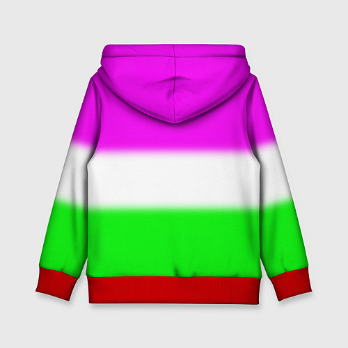 Детская толстовка Алина- Алинка-малинка / 3D-Красный – фото 2