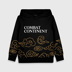 Детская толстовка Combat Continent anime clouds