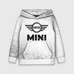 Детская толстовка Mini с потертостями на светлом фоне