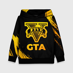 Детская толстовка GTA - gold gradient