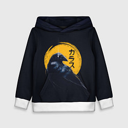 Детская толстовка Raven and moon