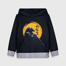 Детская толстовка Raven and moon