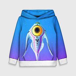 Детская толстовка Subnautica инопланетная рыба