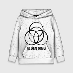 Детская толстовка Elden Ring glitch на светлом фоне