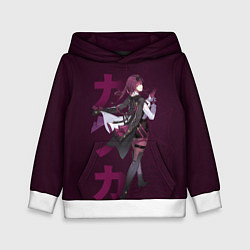 Толстовка-худи детская Кафка Honkai, цвет: 3D-белый