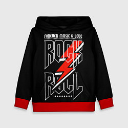 Детская толстовка Rock and Roll Forever