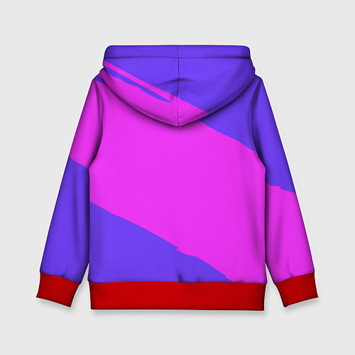 Детская толстовка Гимнастка с мячом / 3D-Красный – фото 2