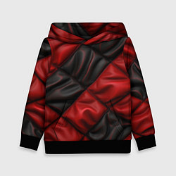 Детская толстовка Red black luxury