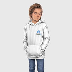 Толстовка-худи детская Cloud9 white, цвет: 3D-белый — фото 2
