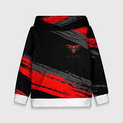 Детская толстовка Heroic black