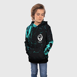 Толстовка-худи детская Beastcoast абстракт, цвет: 3D-черный — фото 2