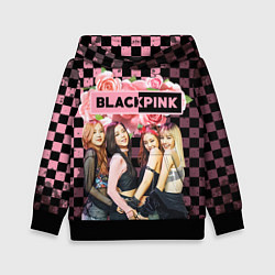 Толстовка-худи детская Blackpink - girls, цвет: 3D-черный