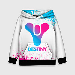 Детская толстовка Destiny neon gradient style