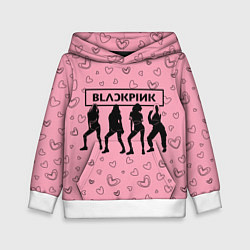 Детская толстовка Blackpink силуэт