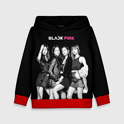 Толстовка-худи детская Blackpink Beautiful girls, цвет: 3D-красный