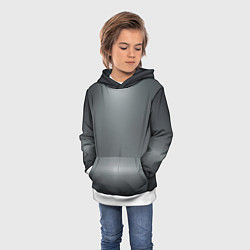 Толстовка-худи детская Прогулка по воде, цвет: 3D-белый — фото 2