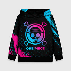 Детская толстовка One Piece - neon gradient