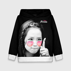 Детская толстовка Blackpink Jisoo Attention sign