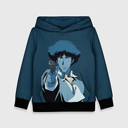 Детская толстовка Spike Spiegel blue