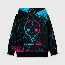 Детская толстовка Evangelion - neon gradient