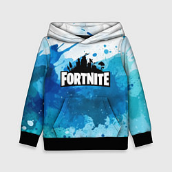 Детская толстовка Fortnite Logo Paint