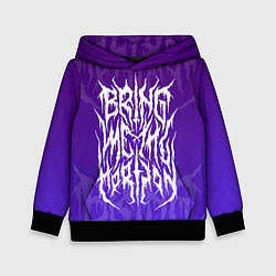 Детская толстовка Bring Me The Horizon Lettering