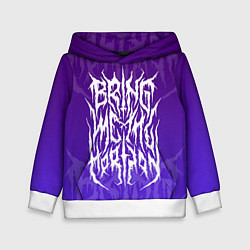 Детская толстовка Bring Me The Horizon Lettering