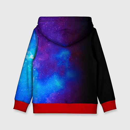 Детская толстовка Asking Alexandria Dark Void / 3D-Красный – фото 2