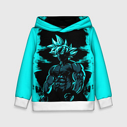 Толстовка-худи детская Goku - Dragon ball, цвет: 3D-белый