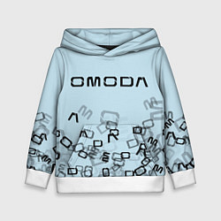 Детская толстовка Omoda letters pattern